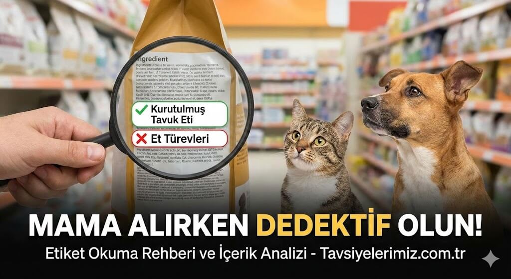 Kedi/Köpek Mama Seçimi Rehberi