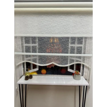 İREMKARAHOME Çift Mekanizmalı Tül ve Stor Perde - Model