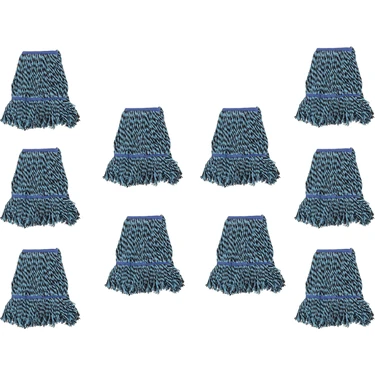 Cod-Ex Çift Kovalı Temizlik Arabası Seti Yedek Dar Islak Mop Püskül Paspas 17 Cm  -  450  gr  -