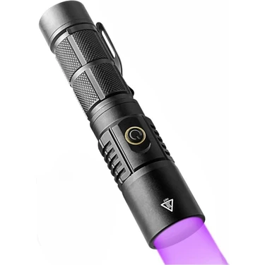 Markalonya 30W Uv Işık Feneri, 365NM Profesyonel Güçlü, Usb-C Şarjlı, Metal Gövde, Su Dayanıklı,