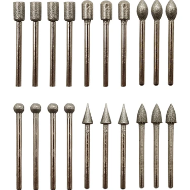 Merttools Elmas Camcı Taşcı Gravür Freze Taşlama Uç Seti