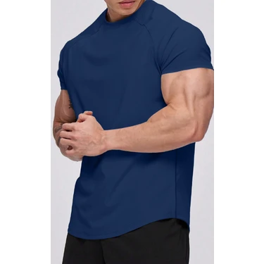 Ghassy Co. Erkek Running Sports Reglan Oval Kesim Penye