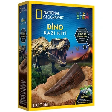 NAT06002 National Geographic Dino Kazı Kiti - Rtngdıno2 +8