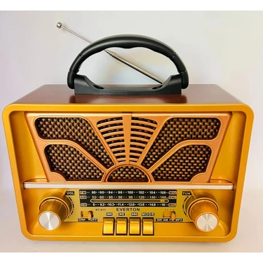 Ataşbey RT-811 Bluetooth Nostalji ,şarjlı 3 Band Radyo ,usb, Sd ,aux, Mp3 Ortaboy Fenerli Müzik