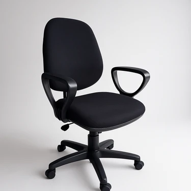 Chairlife Dole Siyah Gövde/siyah Döşemeli Ofis Büro Sekreter Bilgisayar Çalışma Oyuncu Koltuğu