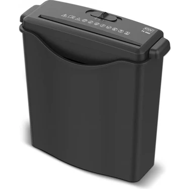Kraf Evrak İmha Makinesi PS-1000 6 Sayfa İmha Kapasitesi ve 10 Litre Depolama