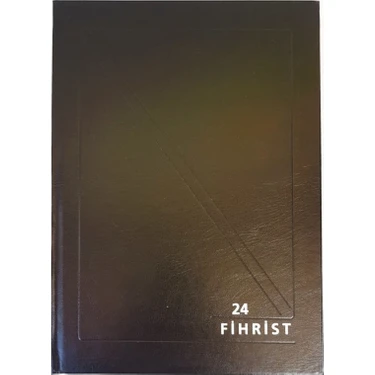Gürpaş Ticari Fihrist 24'lü 20X28 Cilt Bezli