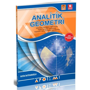 Apotemi Yayınları Analitik Geometri Konu Anlatımlı TYT-AYT Üniversite Hazırlık Soru Bankası 17 Yaş