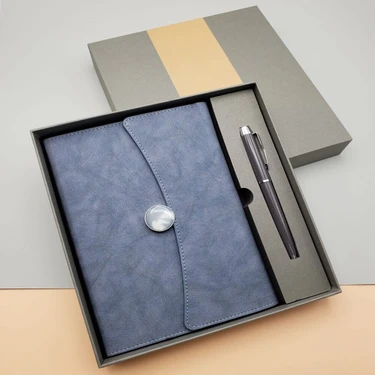 EkoAlışverişDünyam Promosyon Defter Kalem Seti Lacivert