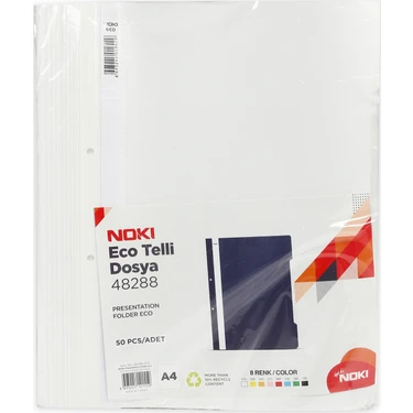 Noki Telli Dosya Eco 4828 Beyaz