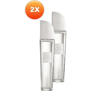 Avon Pur Blanca EDT Kadın Parfümü - Çiçek Aromalı 2 x 50 ml Hediye