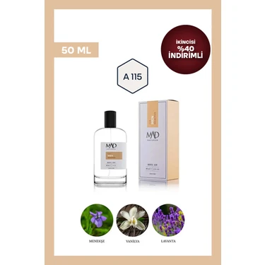 Mad Parfüm Mad A115 Selective 50 ml Erkek Parfüm Oryantal Koku Aromatik Özellikleriyle
