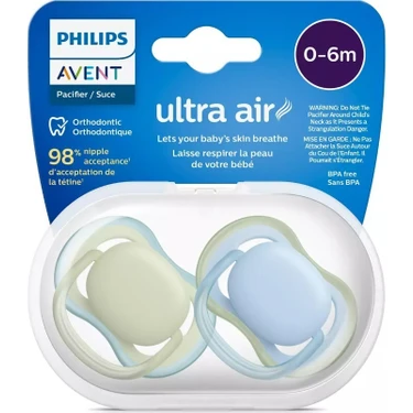 Philips Avent Ultra Air Emzik 0-6 Ay, 2'li Unisex,
