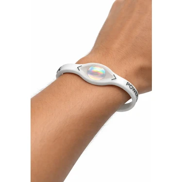 Power Balance Beyaz Denge Bilekliği