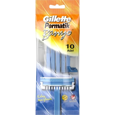 Gillette Permatik Banyo Kullan At Tıraş Bıçağı