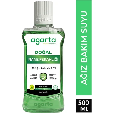 Agarta 500 ml Nane Ferahlığı Ağız Bakım