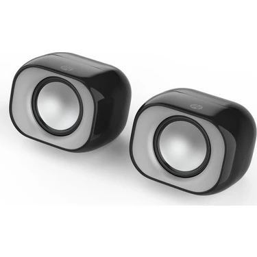 HP DHS-2111 2.0 Mini Taşınabilir Multimedya Speaker Hoparlör 1 + 1 Subwoofer Stereo Ses
