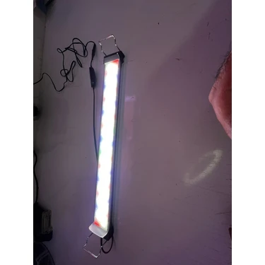 Shark Akvaryum Aydınlatma Sistemleri 25 cm ( 30-35 cm uyumlu)  Fullspectrum 4 Renk, 4sıra Osram