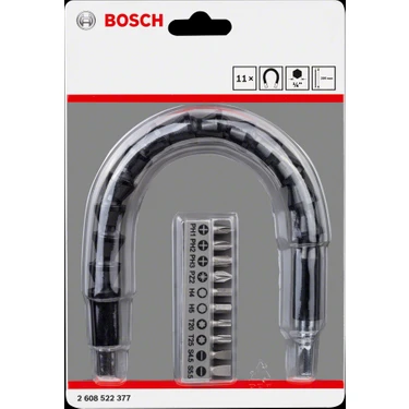 Bosch 10'lu Vidalama Ucu ve Uzatma Adaptörü 30