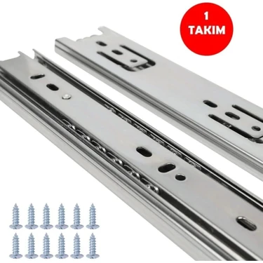 Kulvaravm 36 Mm Çekmece Rayı Çekmece