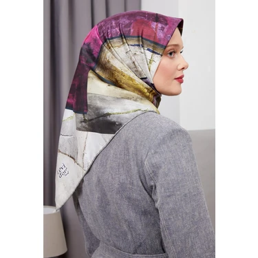 Levidor Yeni Sezon Trend Polyester Twill (Tivil) Eşarp Modeli Tesettür