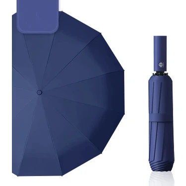 bliss umbrella 12 Telli Kadın Otomatik Şemsiye Ekstra Dayanıklı Fiber Tel ve UV