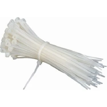 Zenith Kablo Bağı & Plastik Kelepçe & Cırt Kelepçe 2,5X100 mm Beyaz 100
