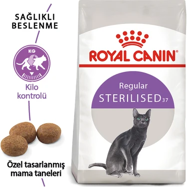 Royal Canin Sterilised37 Kısırlaştırılmış Kediler Için Kuru Kedi Maması