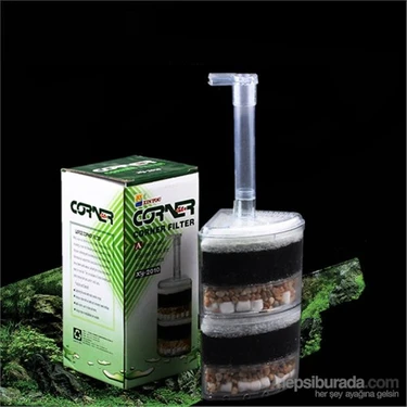 Xinyou Xy-2010 Üretim Köşe Filtre Akvaryumlar İçin 400 gr Kapasite ve İnce Gözenekli Sünger