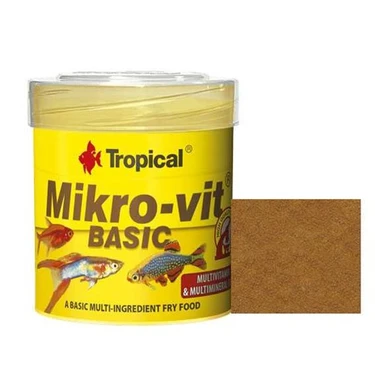 Tropical Microvit Basic Yavru Balık Yemi 50