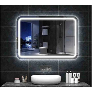 Bonus Home Banyo Aynası Kumlamalı Ledli 80 x 60