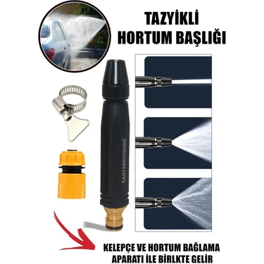 Yüksek Basınçlı Ayarlanabilir Bahçe Sulama Püskürtme