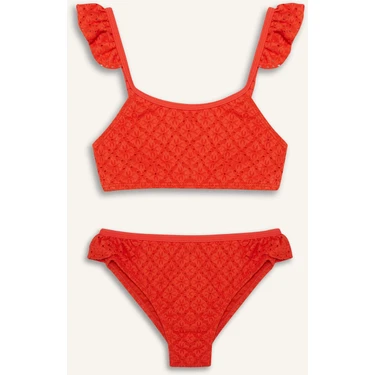 DeFacto Desenli Bikini Takımı Kız Çocuk