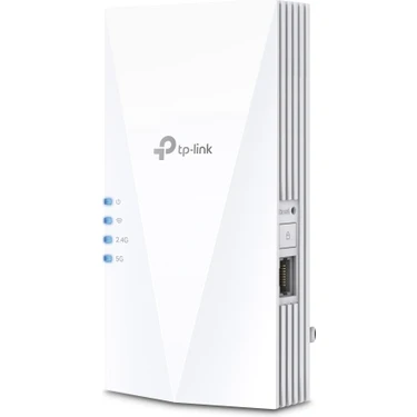 TP-Link RE500X | Wi-Fi 6 Menzil Genişletici | AX1500 Mbps | Dual Band | 1 Gigabit Port | EasyMesh