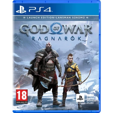Santa Monica God of War Ragnarök PS4 Aksiyon Oyunu Türkçe Altyazılı Playstation 4 Launch Edition