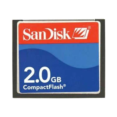 Sandisk 2 GB Compact Flash Hafıza Kartı 4K Video Desteği ile Yüksek Okuma
