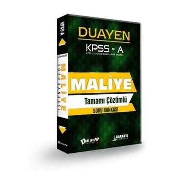 Dahi Adam Kpss A Grubu Maliye Duayen Soru