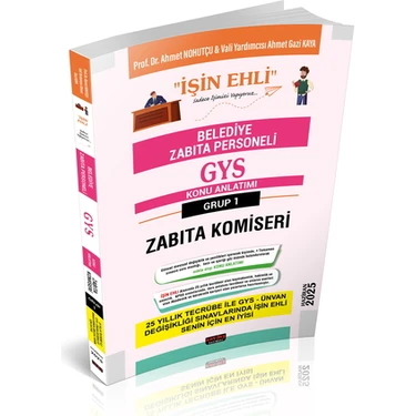Gys Belediye Zabıta Personeli Zabıta Komiseri Konu Anlatımı Savaş Yayınları