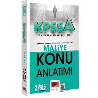 Yargı Yayınevi 2025 KPSS-A Grubu Tüm Kurum Sınavları İçin Maliye Konu
