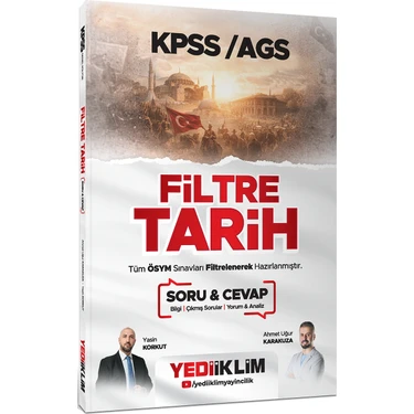 Yediiklim Yayınları 2026 Kpss Ags Filtre Tarih Soru