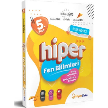 Hiper Zeka Yayınları 2024 5. Sınıf Fen Bilimleri Konu Anlatımlı - Etkinlikli Soru