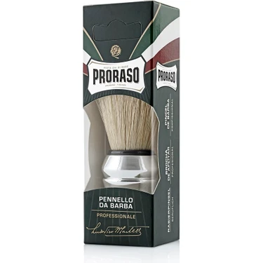 Proraso Tıraş Fırçası 800 ml Paslanmaz Çelik Detaylarla Profesyonel Tıraş