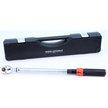 Worldforce Tork Anahtarı 1/2" 60-330 Nm Çantalı Profesyonel 72 Diş