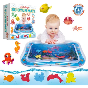 Circle Toys Bebek Su Oyun Matı Tummy Time Karın Üstü Aktivite