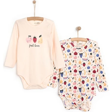 HelloBaby Kız 2li Uzun Kol Body Kız
