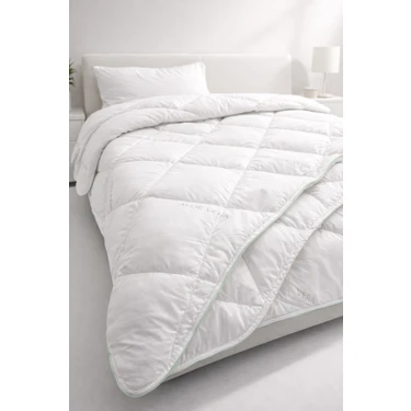 DuruClass Home Duruclass Tek Kişilik Basic Aloe Vera Yorgan 155*215 - Cilt Dostu