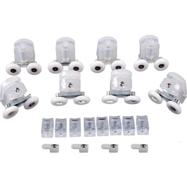 RC Yapı Duşakabin Tekerleği Şeffaf Tam