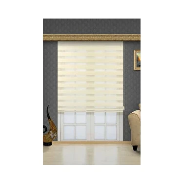 Bambu Stor Zebra Perde Etek