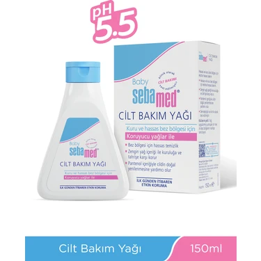 Sebamed Bebek Yağı 150 ml Yatıştırıcı Etkili Kuruluk ve Tahrişe Karşı Koruyucu