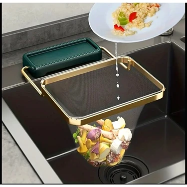 Trendhane Katlanır Mutfak Lavabo Süzgeci L Tıkanıklığa Son L 50 Adet Süzgeç